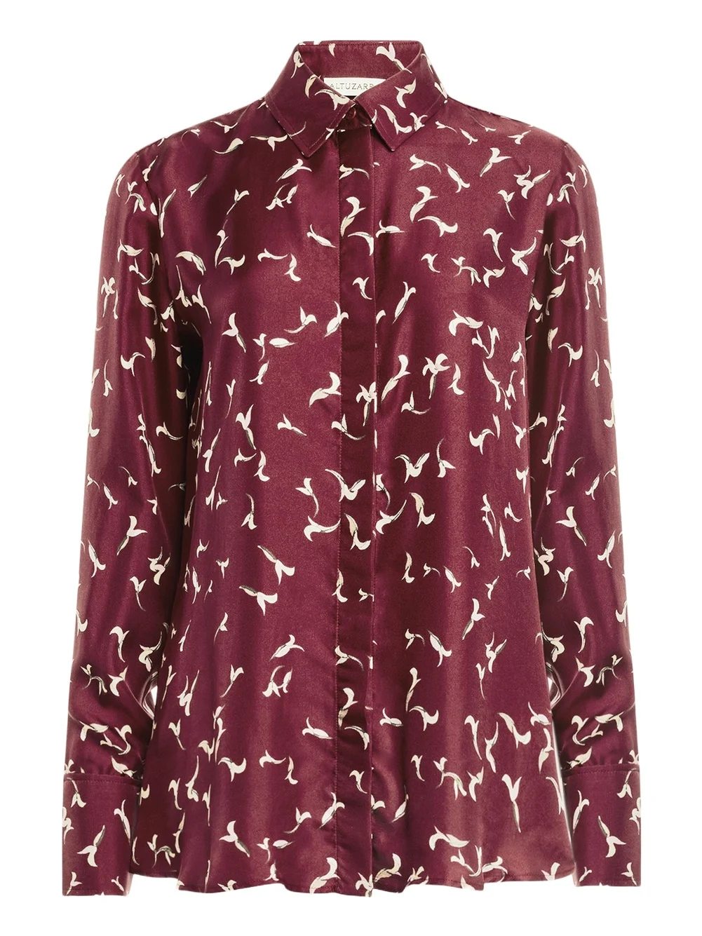 Chika Printed Satin Top