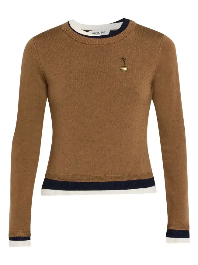 Triple-Layer Wool Crewneck Sweater Triple-Layer Wool Crewneck Sweater