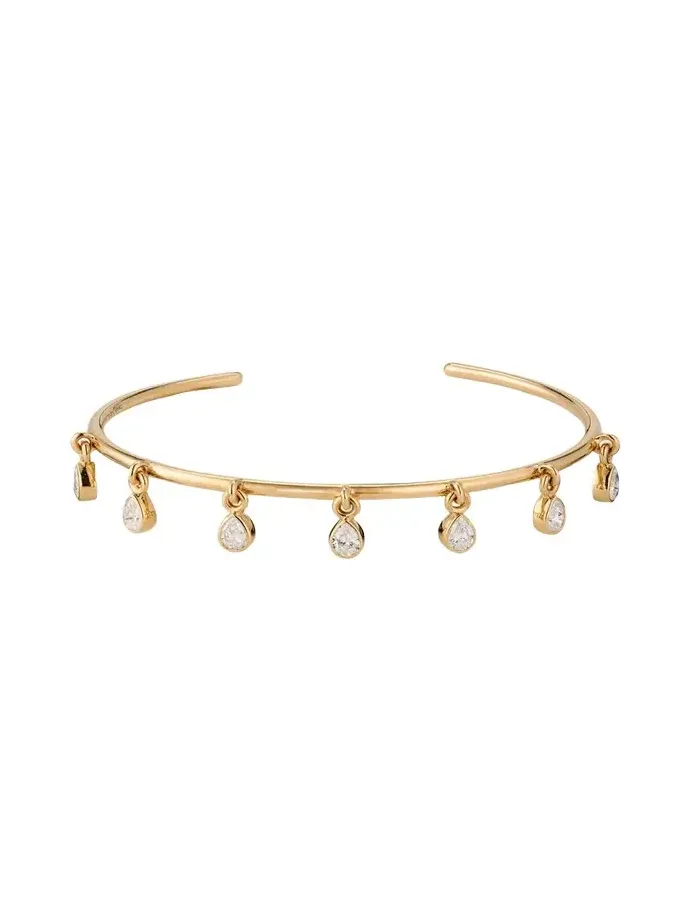 Candy Drop Pear Bangle Bracelet