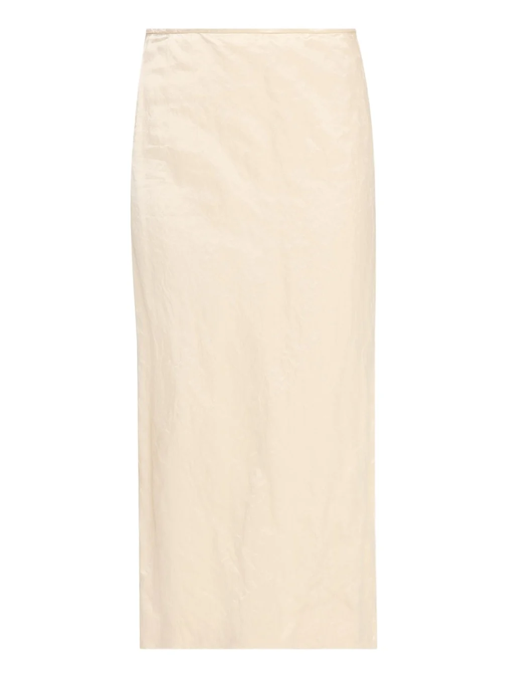 FFORME Mena Cotton-Blend Crinkled Straight Skirt