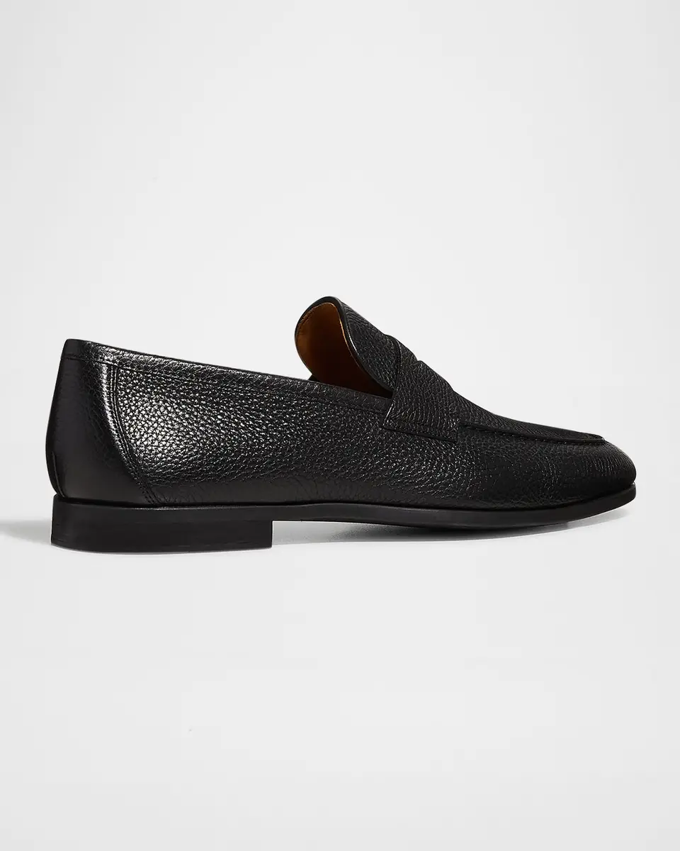 Magnanni Men's Diezma II Leather Penny Loafers | Thumbnail 3 Magnanni Men's Diezma II Leather Penny Loafers | Thumbnail 3