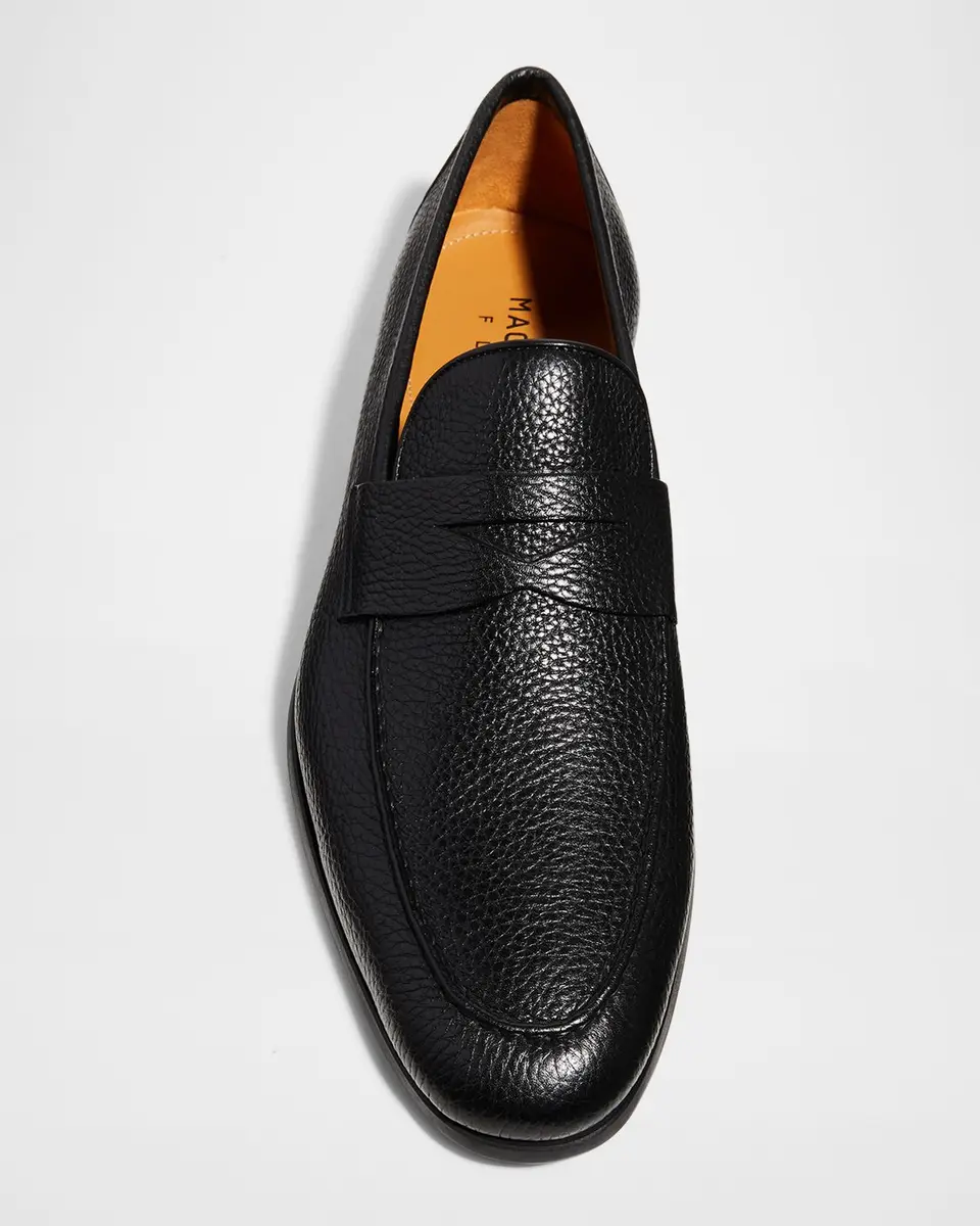 Magnanni Men's Diezma II Leather Penny Loafers | Thumbnail 5 Magnanni Men's Diezma II Leather Penny Loafers | Thumbnail 5