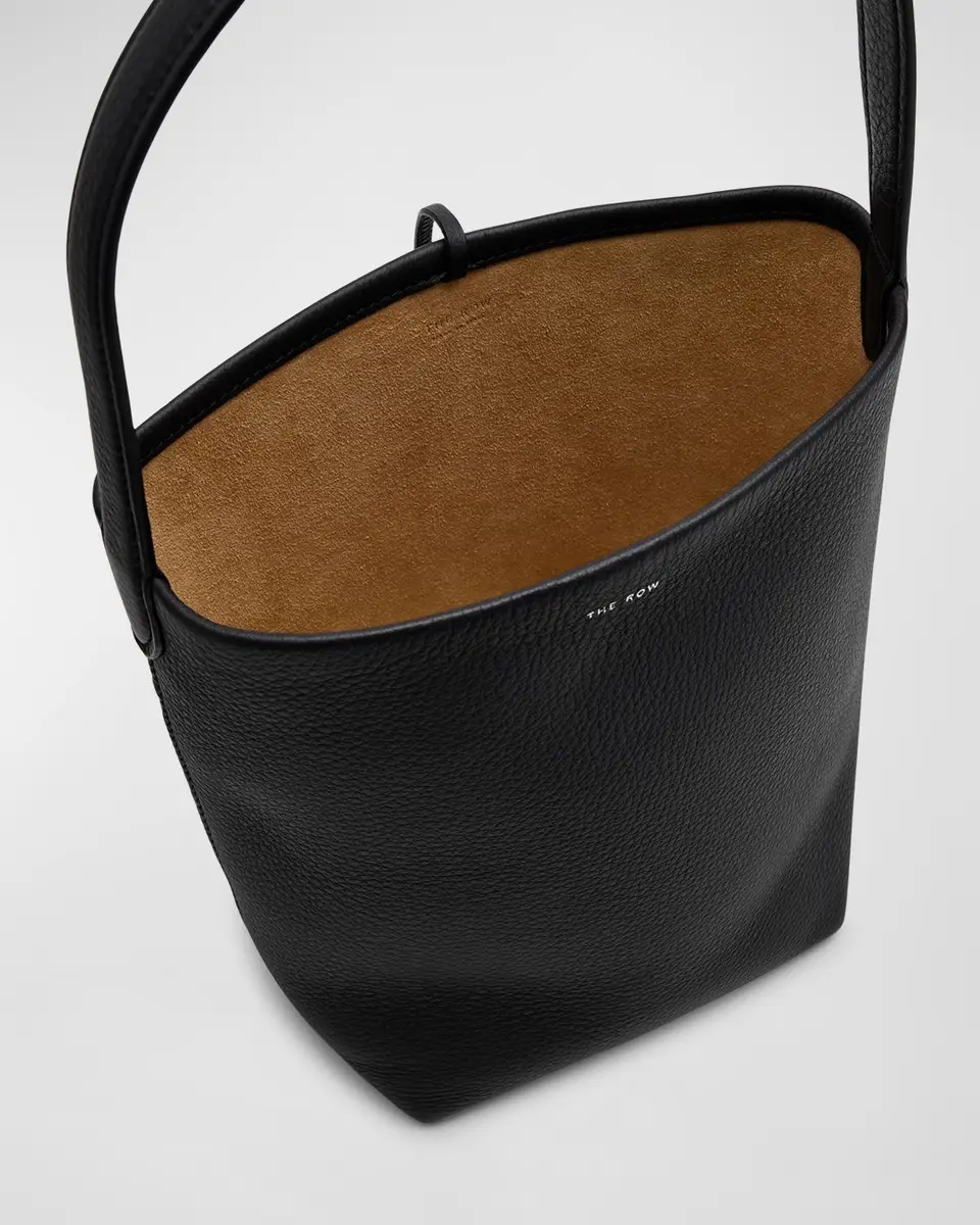 The Row N/S Park Tote Small in Lux Grained Calfksin | Thumbnail 3
