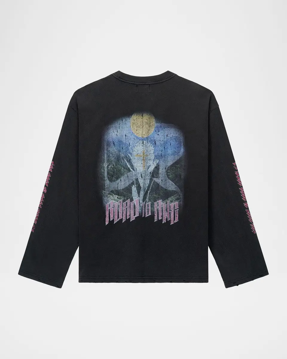 RTA Men's Marceau Long-Sleeve Graphic T-Shirt | Thumbnail 2 RTA Men's Marceau Long-Sleeve Graphic T-Shirt | Thumbnail 2