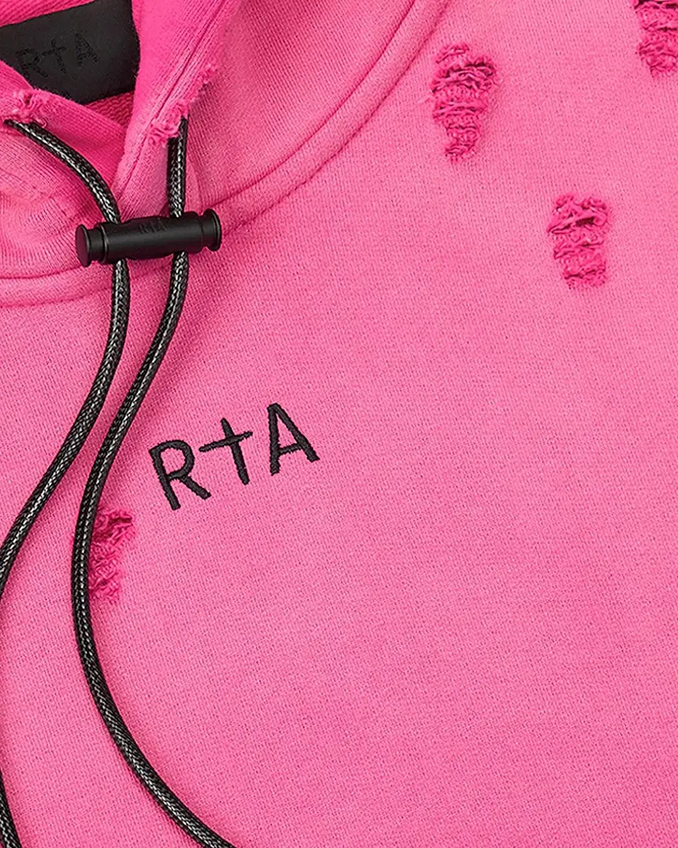 RTA Men's Dion Cotton Ombre Hoodie | Thumbnail 3 RTA Men's Dion Cotton Ombre Hoodie | Thumbnail 3