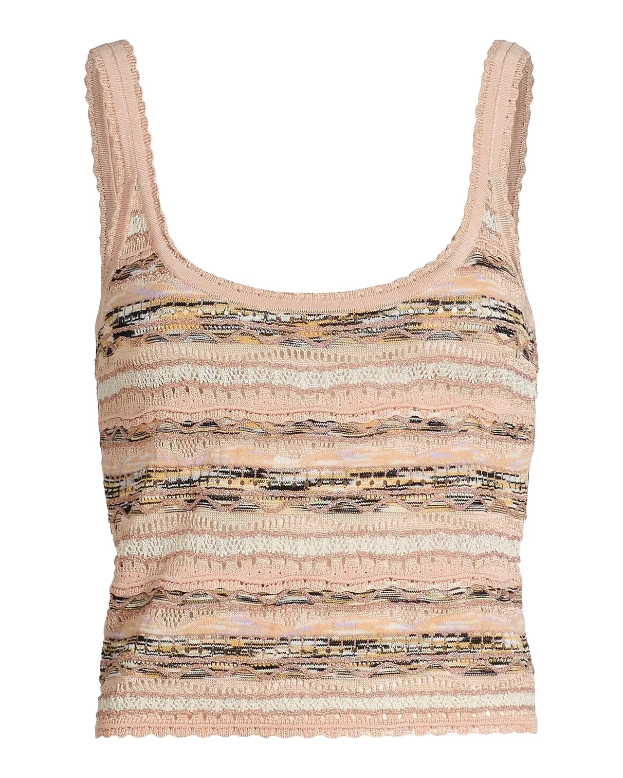 Clotilde Wavy Knit Tank Top Clotilde Wavy Knit Tank Top
