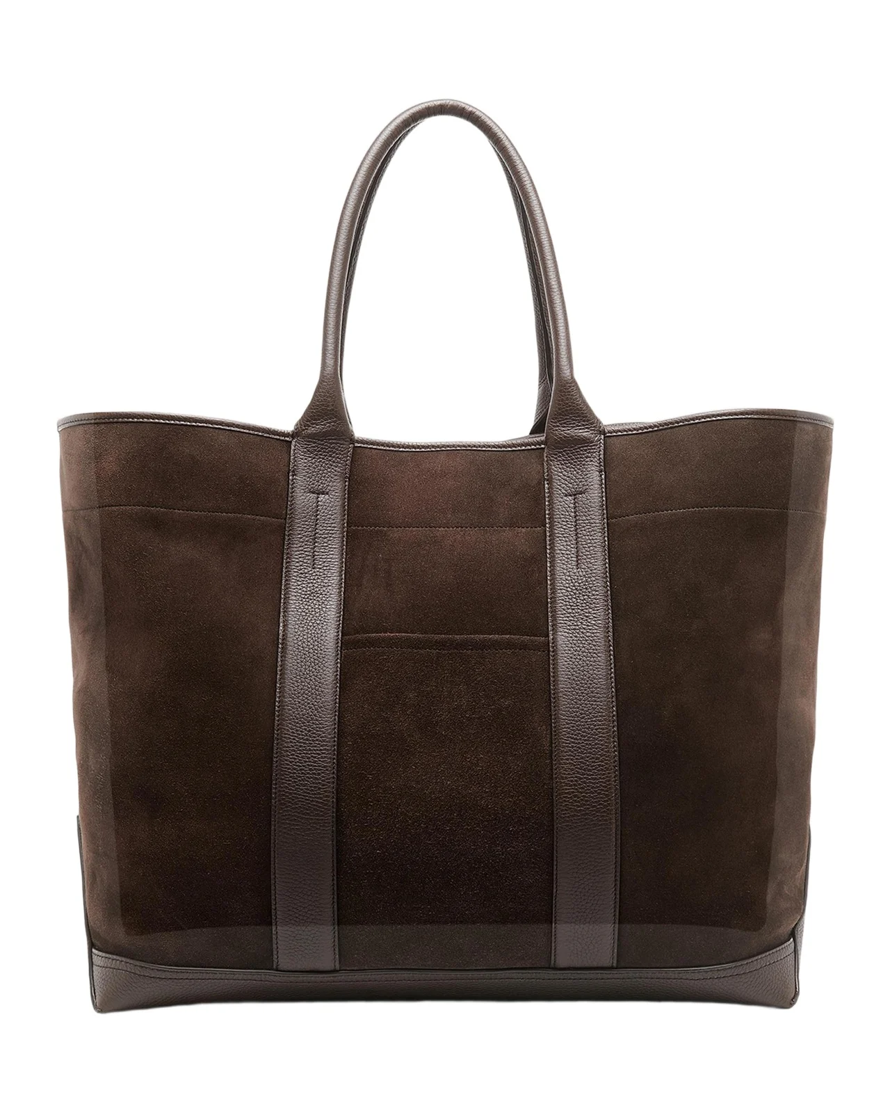Men's Large Suede Tote Bag Men's Large Suede Tote Bag