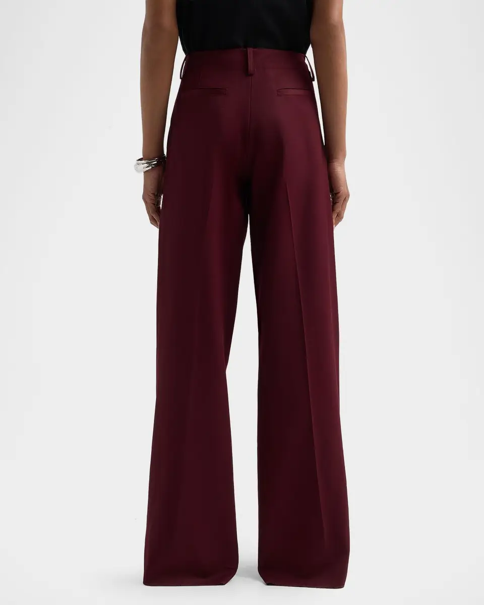 Proenza Schouler White Label Halima Wool Gabardine Pants | Thumbnail 4