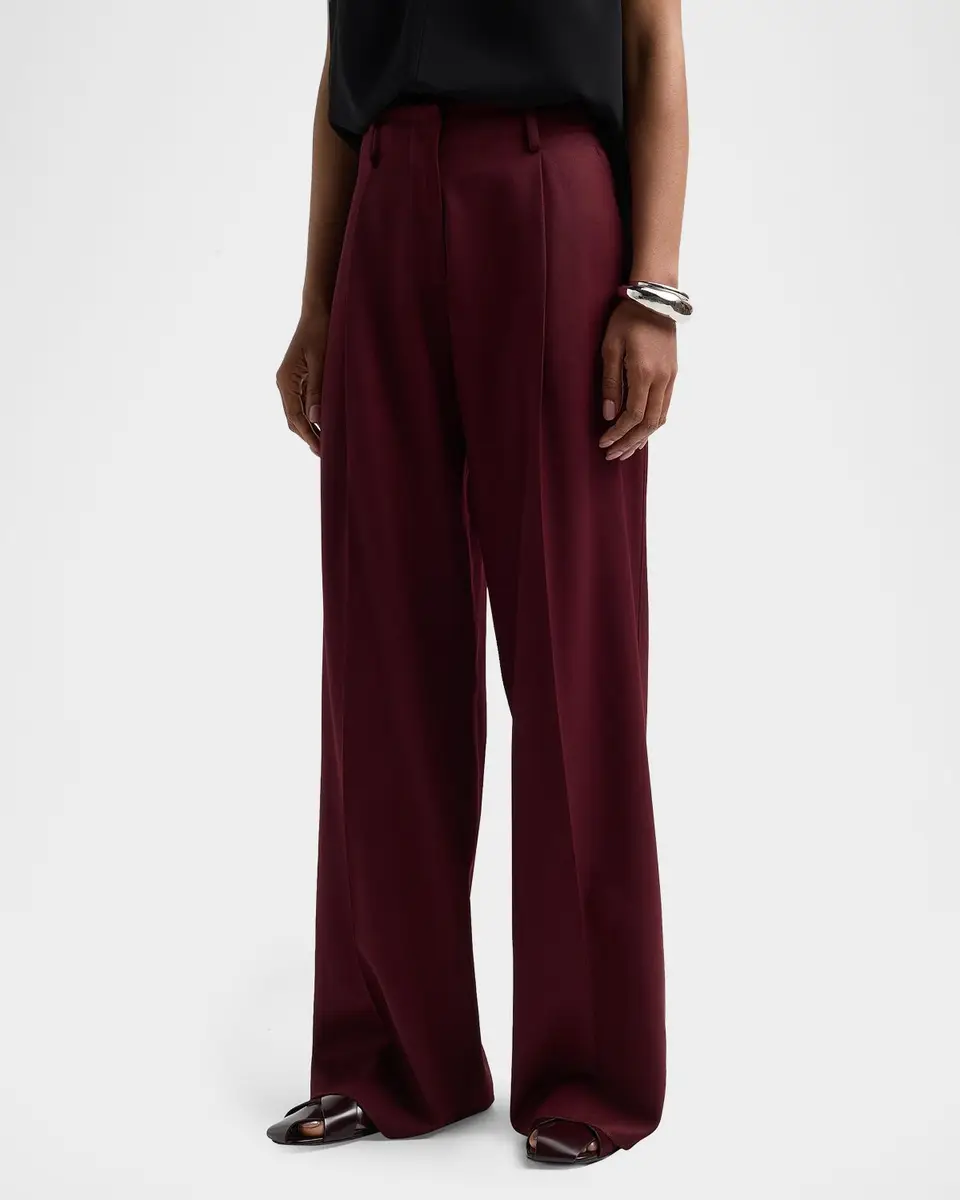 Proenza Schouler White Label Halima Wool Gabardine Pants | Thumbnail 5