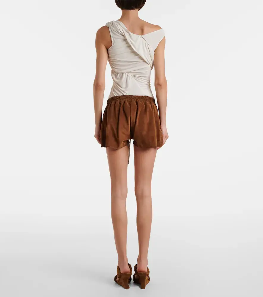 Rick Owens Suede shorts | Thumbnail 3