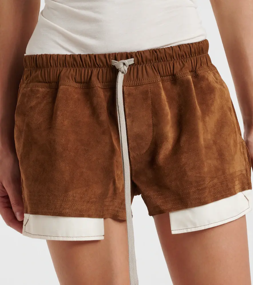 Rick Owens Suede shorts | Thumbnail 4