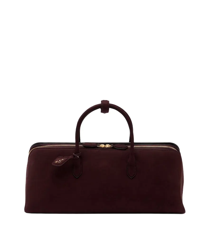 Alaïa Alaïa Delta Medium suede top-handle bag | Image 1 Alaïa Alaïa Delta Medium suede top-handle bag | Image 1