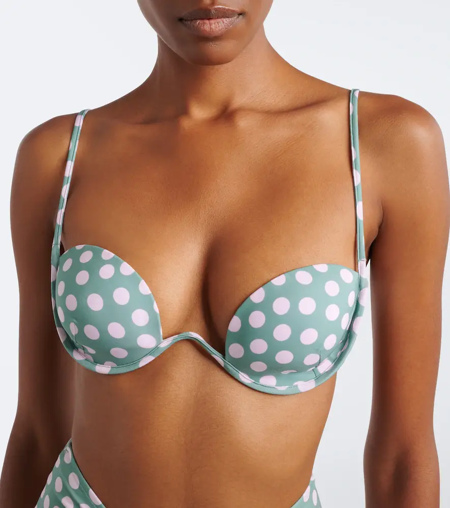 Alaïa Alaïa Polka-dot bikini | Thumbnail 4