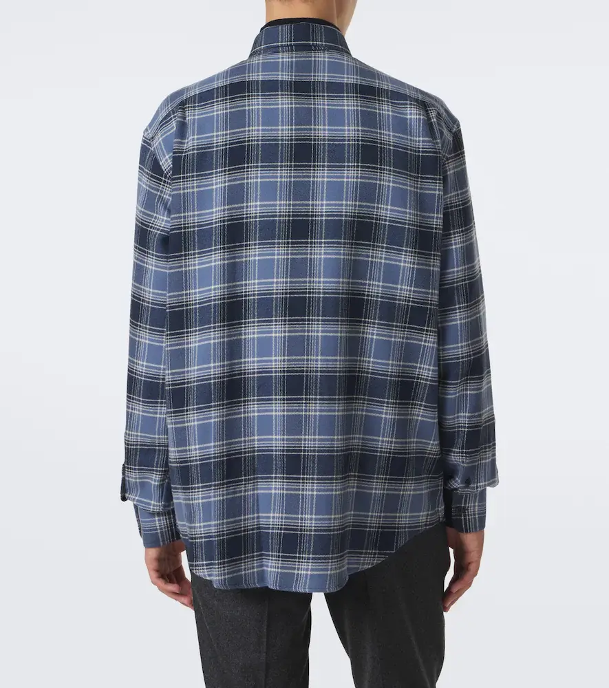 Ralph Lauren Purple Label Checked cotton shirt | Thumbnail 3 Ralph Lauren Purple Label Checked cotton shirt | Thumbnail 3