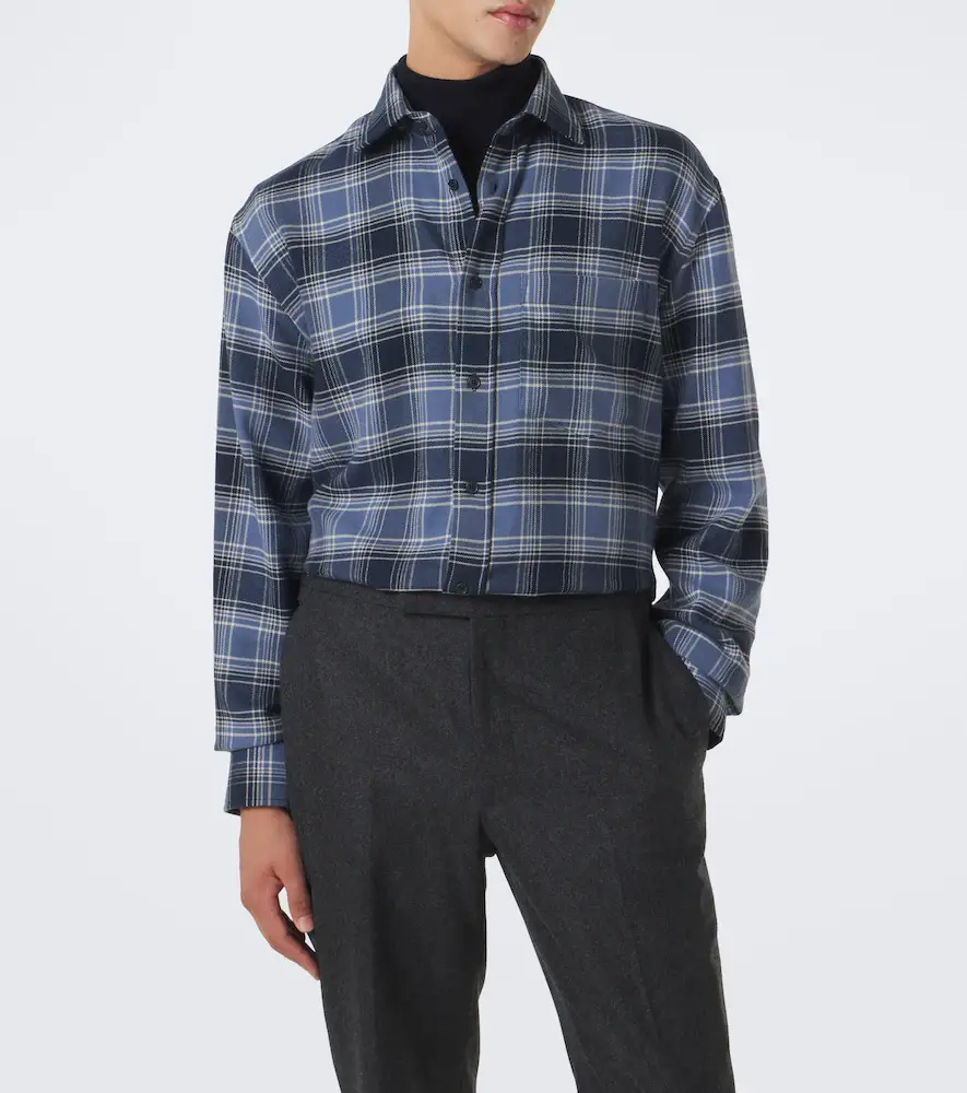 Ralph Lauren Purple Label Checked cotton shirt | Thumbnail 6 Ralph Lauren Purple Label Checked cotton shirt | Thumbnail 6