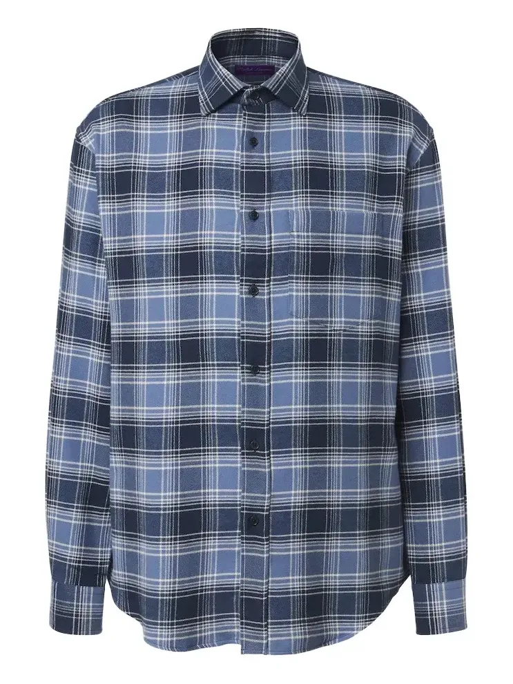 Checked cotton shirt