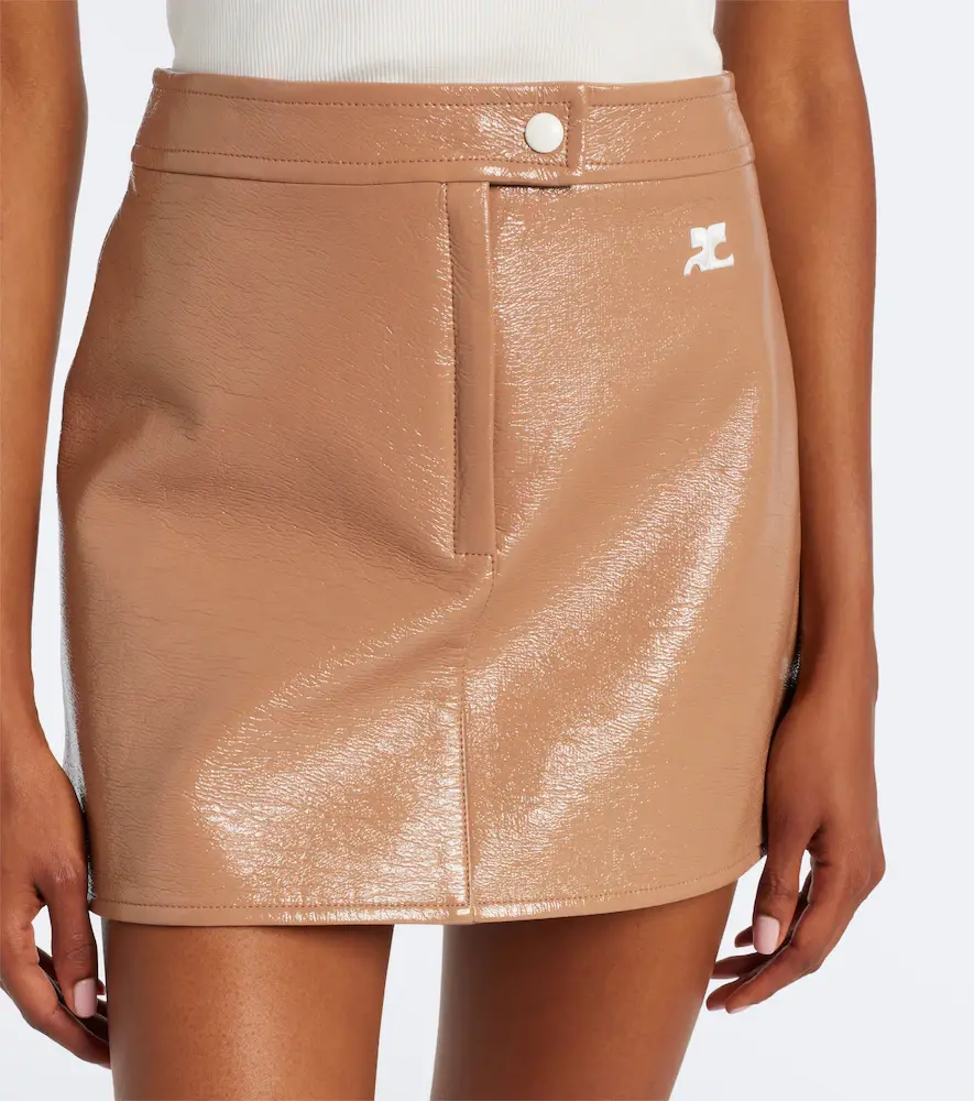 Courrèges Courrèges Reedition vinyl miniskirt | Thumbnail 4 Courrèges Courrèges Reedition vinyl miniskirt | Thumbnail 4