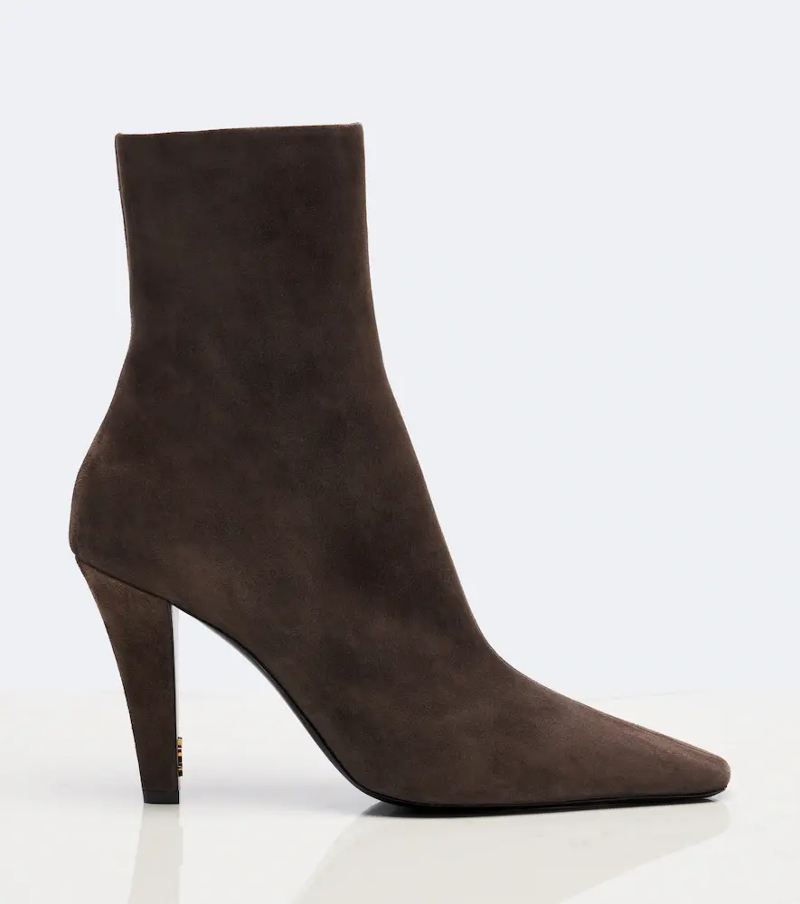 Saint Laurent Jill suede ankle boots | Thumbnail 2
