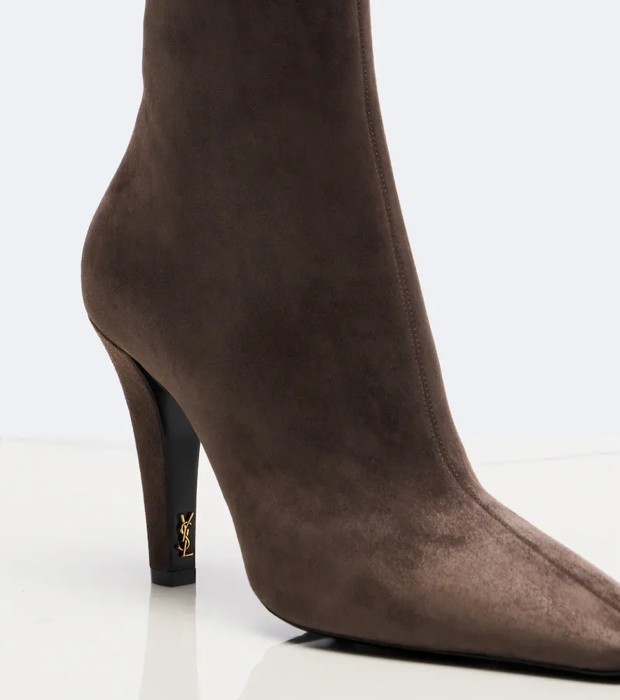 Saint Laurent Jill suede ankle boots | Thumbnail 3