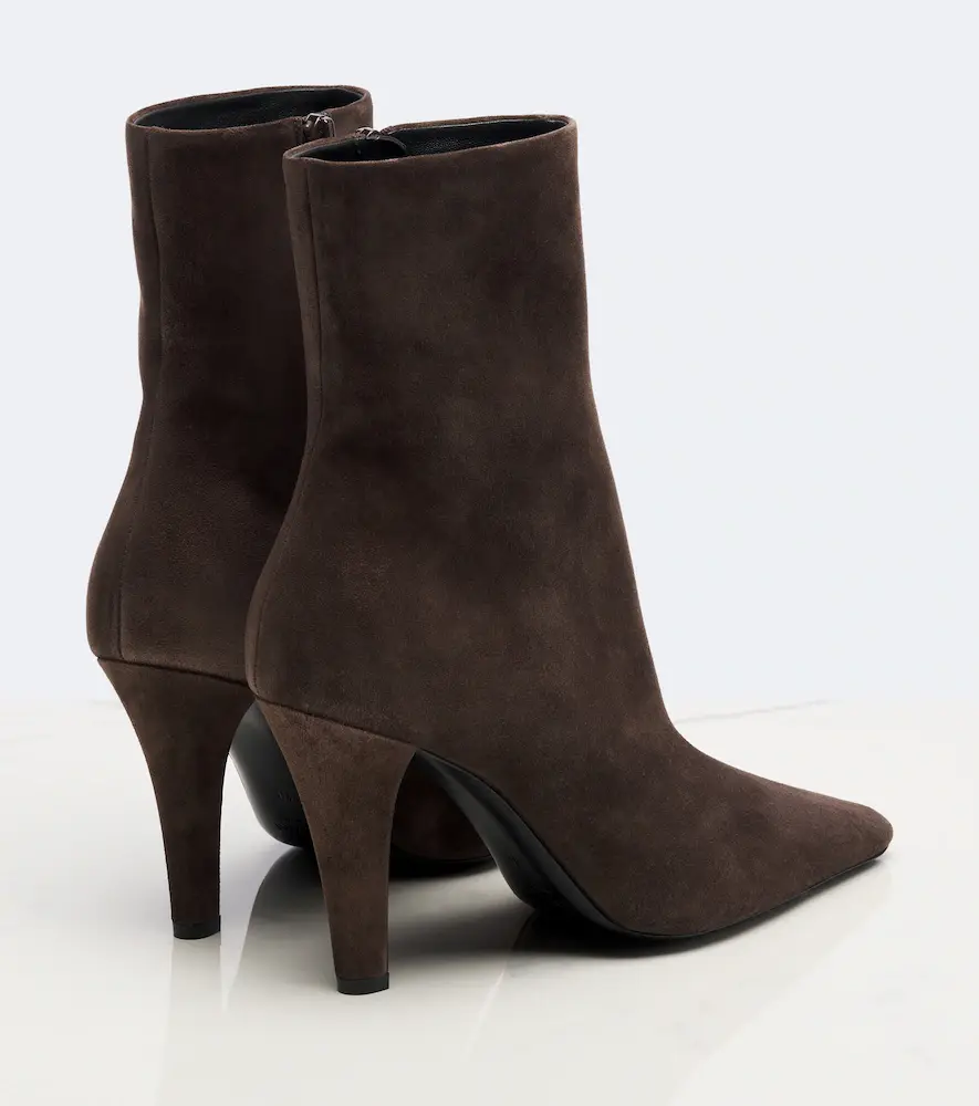 Saint Laurent Jill suede ankle boots | Thumbnail 4