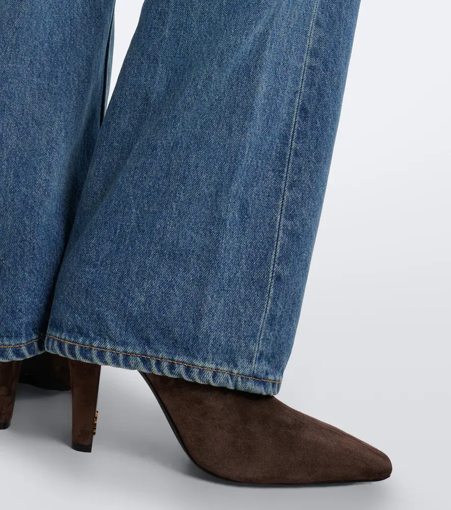 Saint Laurent Jill suede ankle boots | Thumbnail 6