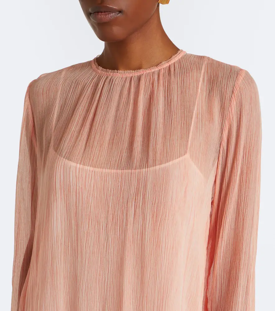 Ulla Johnson Emmeline ruffled silk chiffon minidress | Thumbnail 2