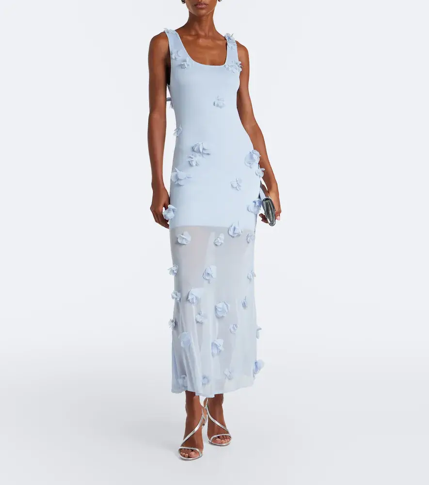 Simkhai Floral-appliqué midi dress | Thumbnail 2
