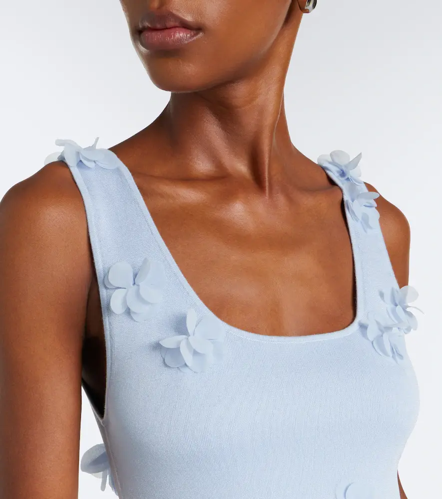 Simkhai Floral-appliqué midi dress | Thumbnail 3