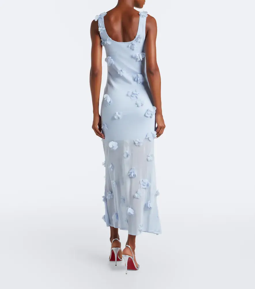 Simkhai Floral-appliqué midi dress | Thumbnail 4