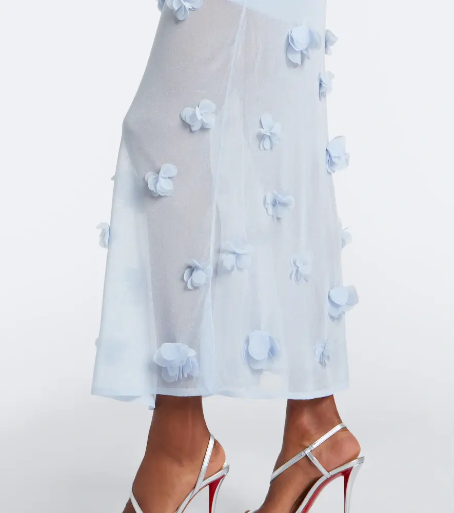 Simkhai Floral-appliqué midi dress | Thumbnail 5