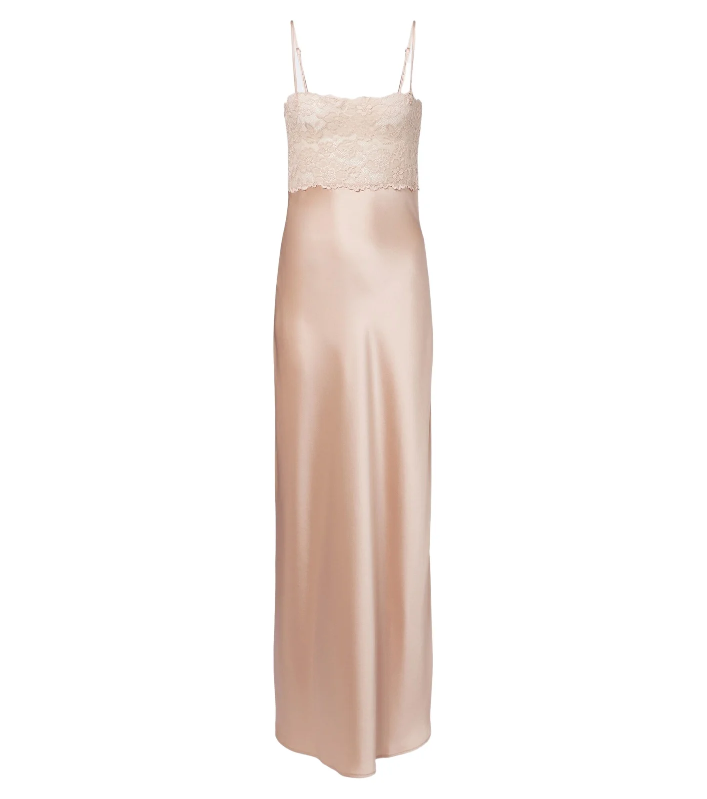 Myra lace and satin gown Myra lace and satin gown