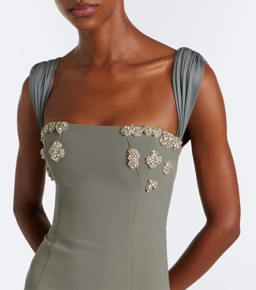 RACHEL GILBERT Malia embellished crêpe corset gown | Thumbnail 4 RACHEL GILBERT Malia embellished crêpe corset gown | Thumbnail 4
