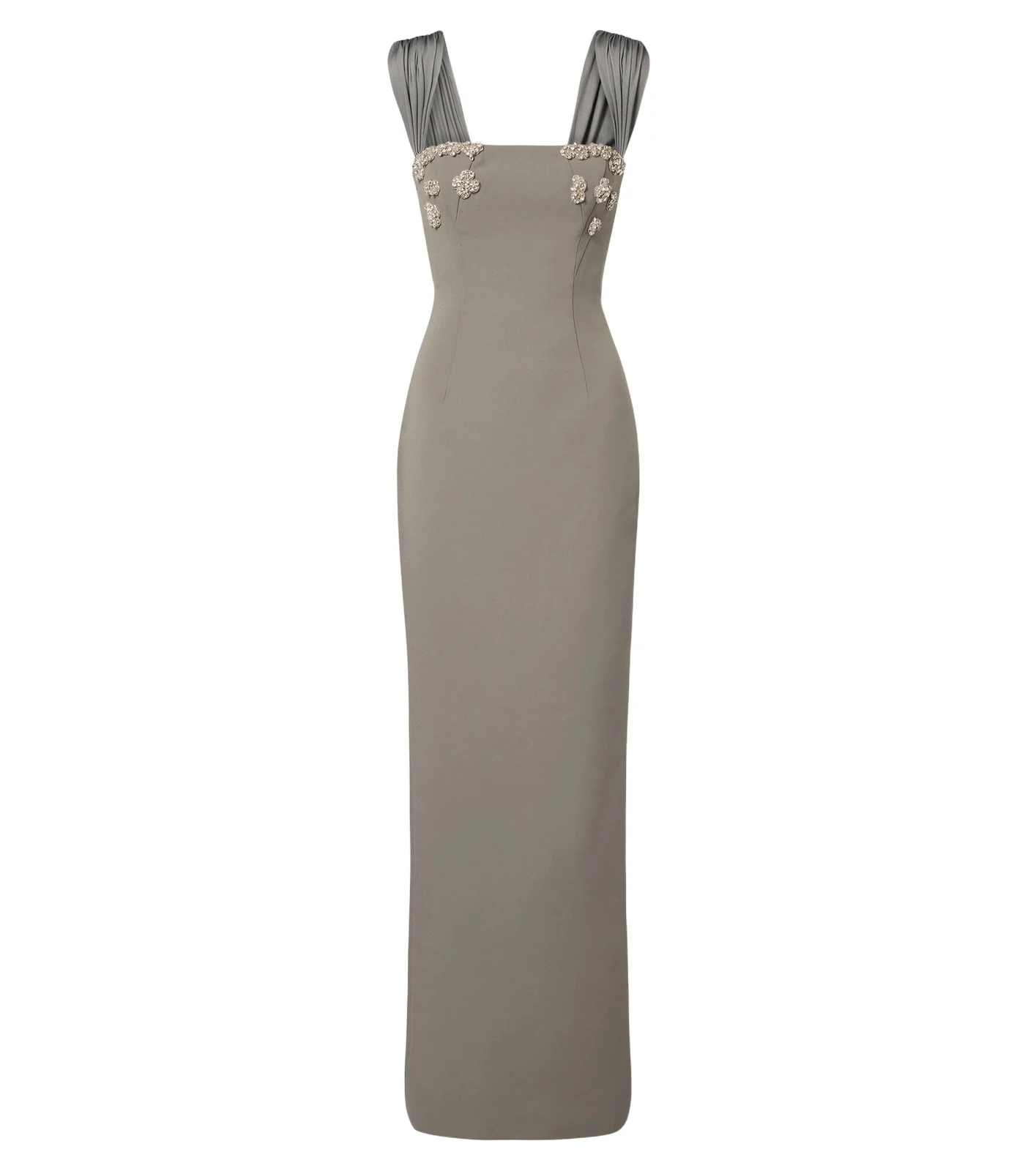 Malia embellished crêpe corset gown Malia embellished crêpe corset gown