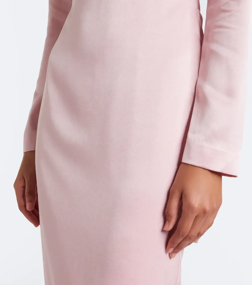 RACHEL GILBERT Oryx embellished crêpe satin cocktail dress | Thumbnail 2 RACHEL GILBERT Oryx embellished crêpe satin cocktail dress | Thumbnail 2