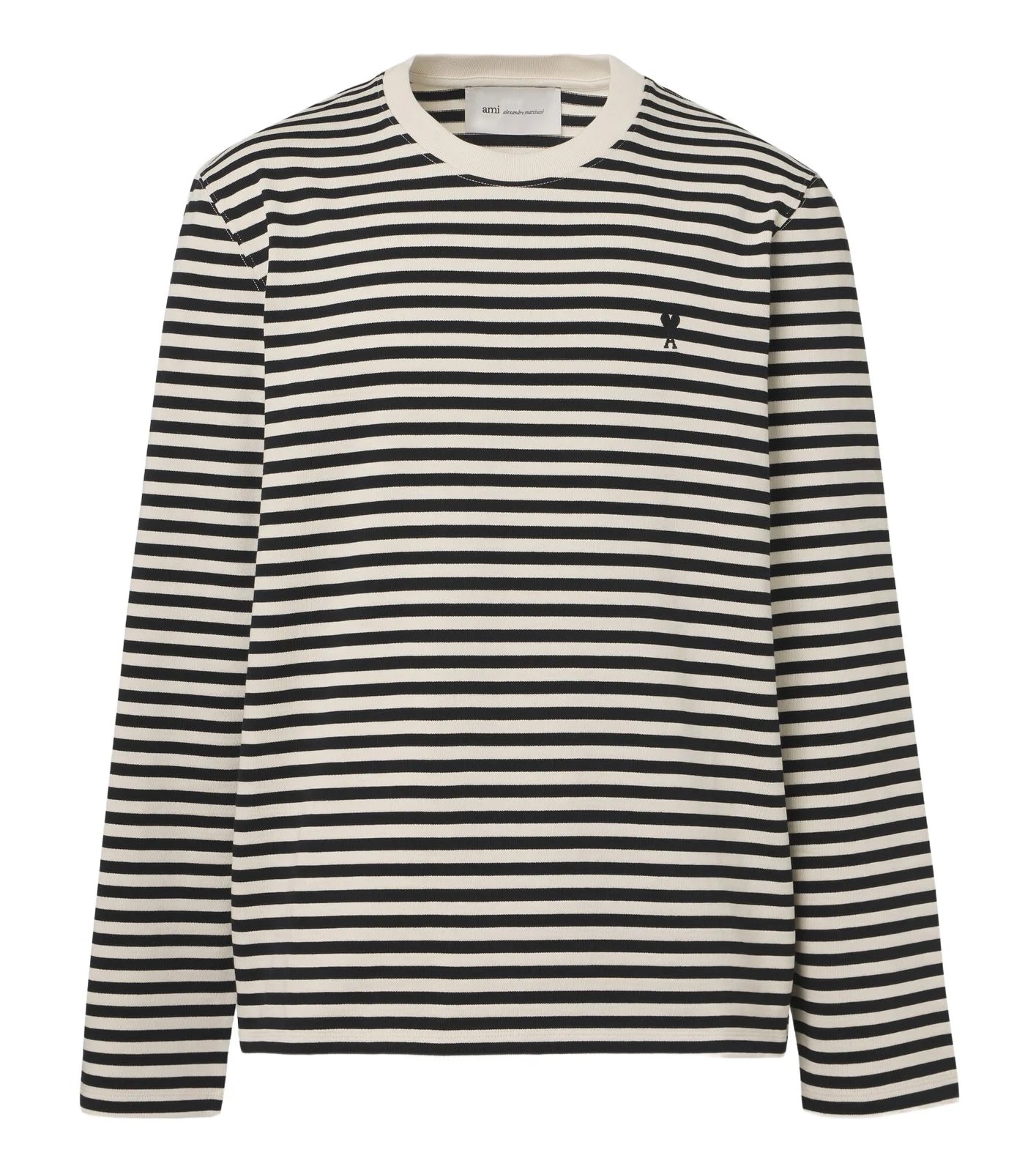 Striped cotton T-shirt