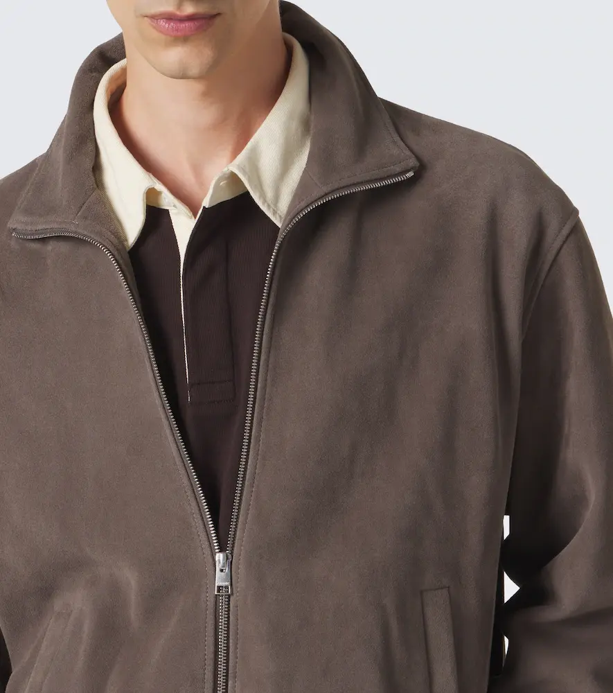Frame Suede blouson jacket | Thumbnail 4 Frame Suede blouson jacket | Thumbnail 4