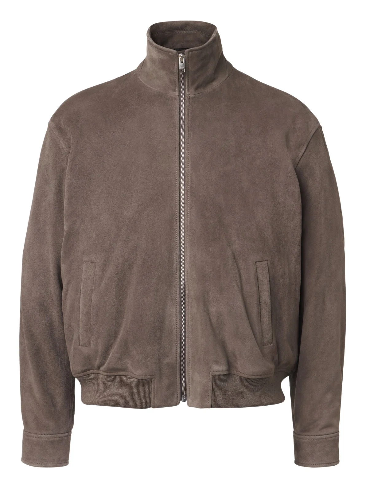 Suede blouson jacket Suede blouson jacket