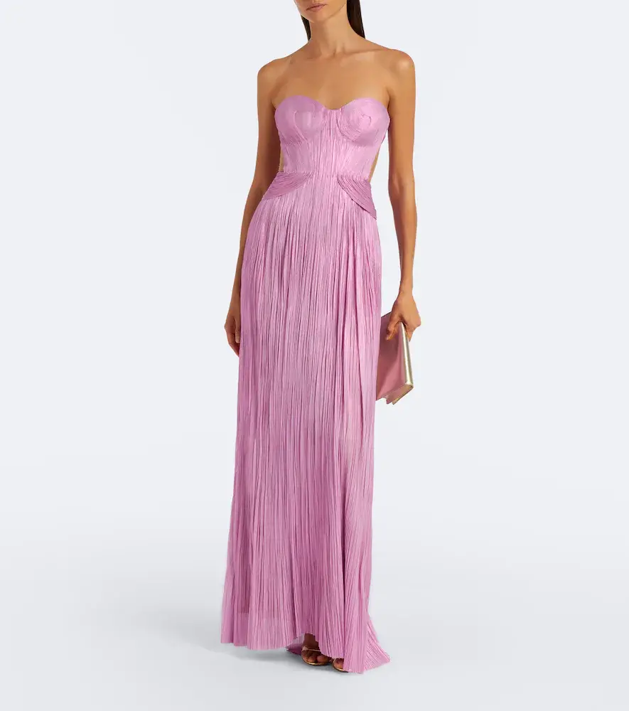 Maria Lucia Hohan Kamina metallic silk corset gown | Thumbnail 5 Maria Lucia Hohan Kamina metallic silk corset gown | Thumbnail 5