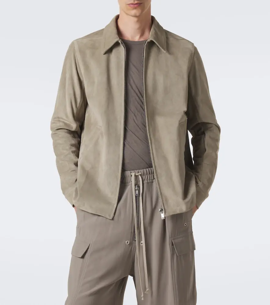Rick Owens Brad suede jacket | Thumbnail 4 Rick Owens Brad suede jacket | Thumbnail 4