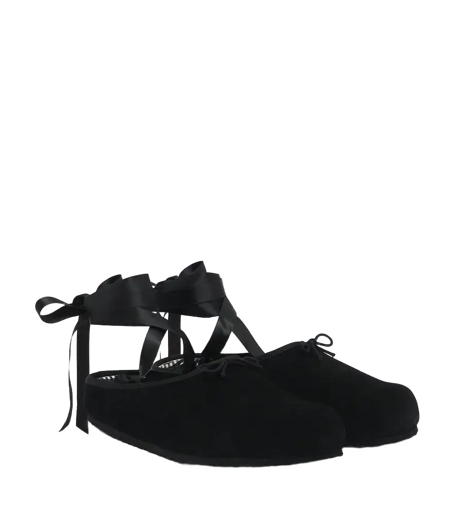 Birkenstock 1774 x Repetto Opera suede mules | Image 1 Birkenstock 1774 x Repetto Opera suede mules | Image 1