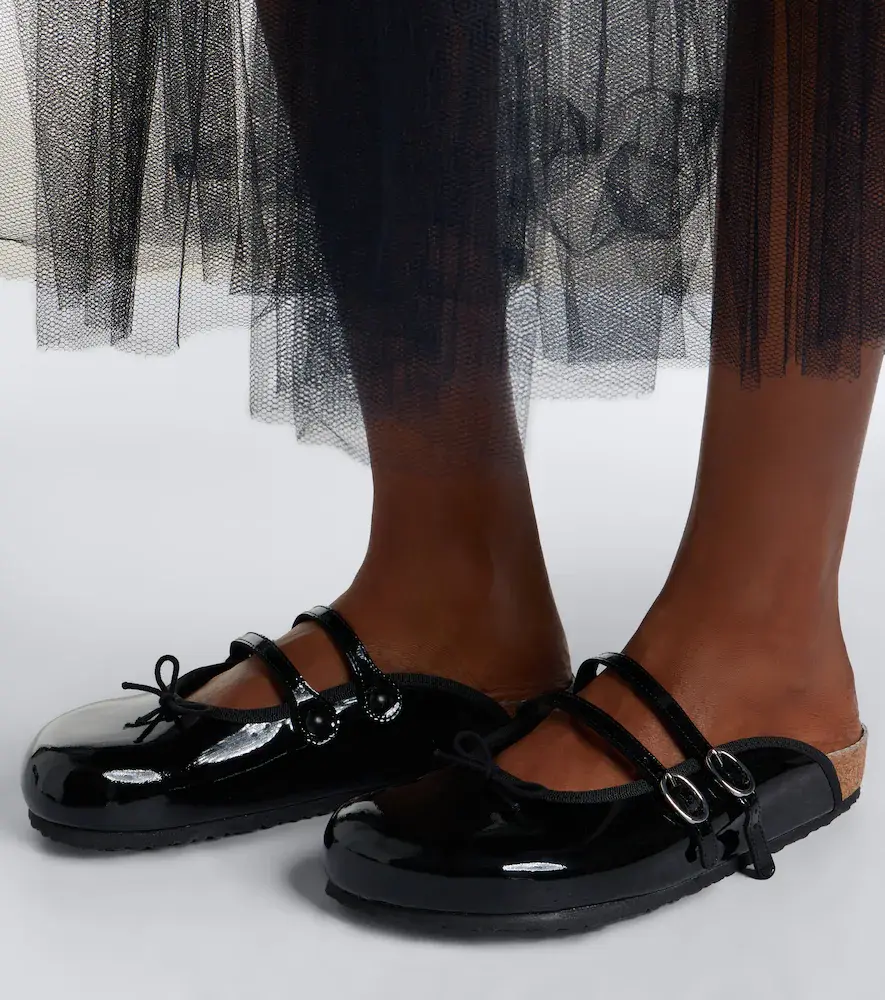 Birkenstock 1774 x Repetto Scala patent leather mules | Thumbnail 6