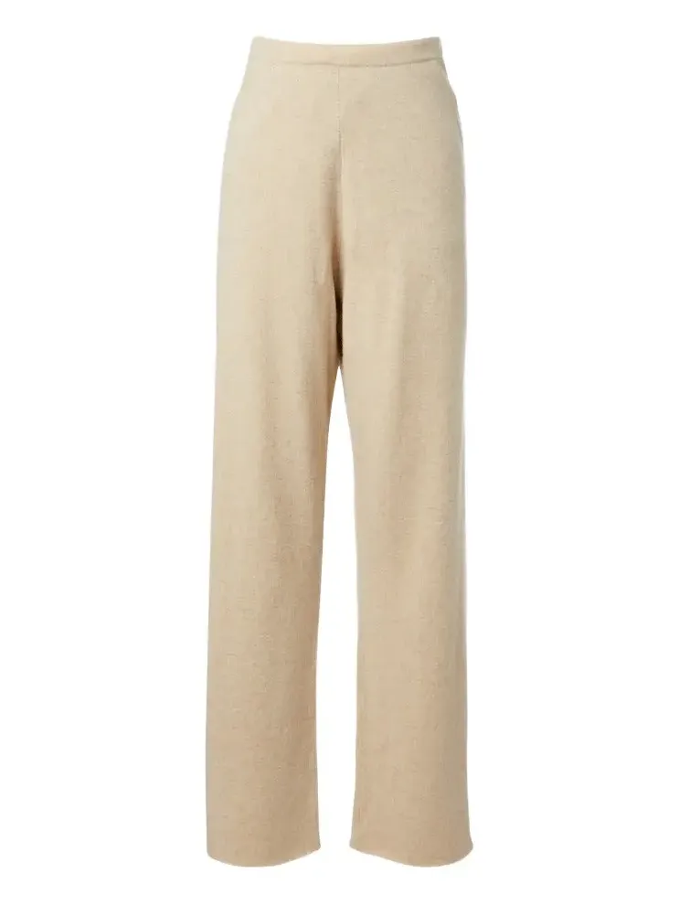 N°479 Runaway cashmere-blend straight pants N°479 Runaway cashmere-blend straight pants