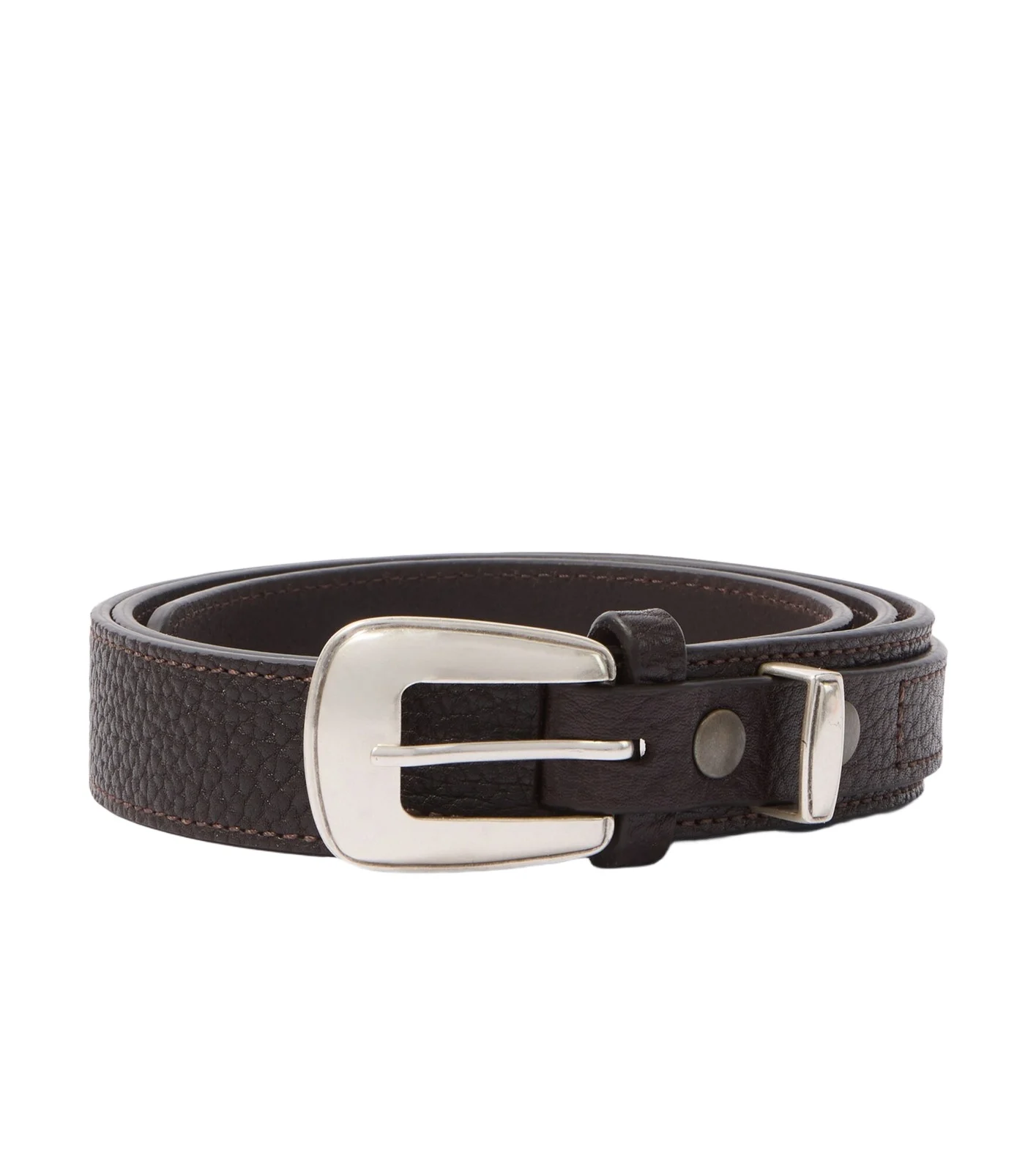 Leather belt