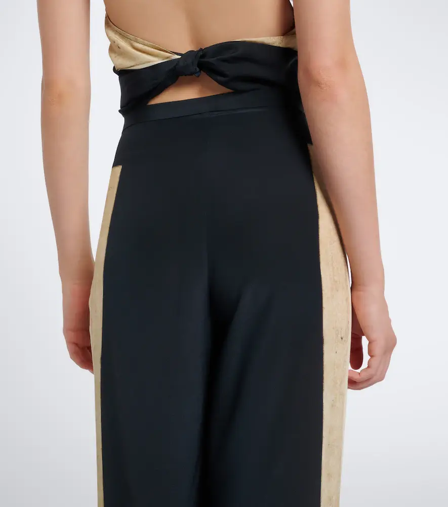 SIR. Sona silk wide-leg pants | Thumbnail 3