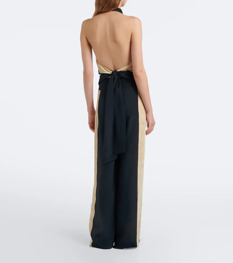 SIR. Sona silk wide-leg pants | Thumbnail 5