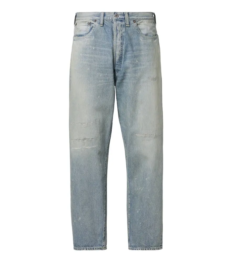 A.Presse A. Presse No. 37 distressed straight jeans | Image 1 A.Presse A. Presse No. 37 distressed straight jeans | Image 1