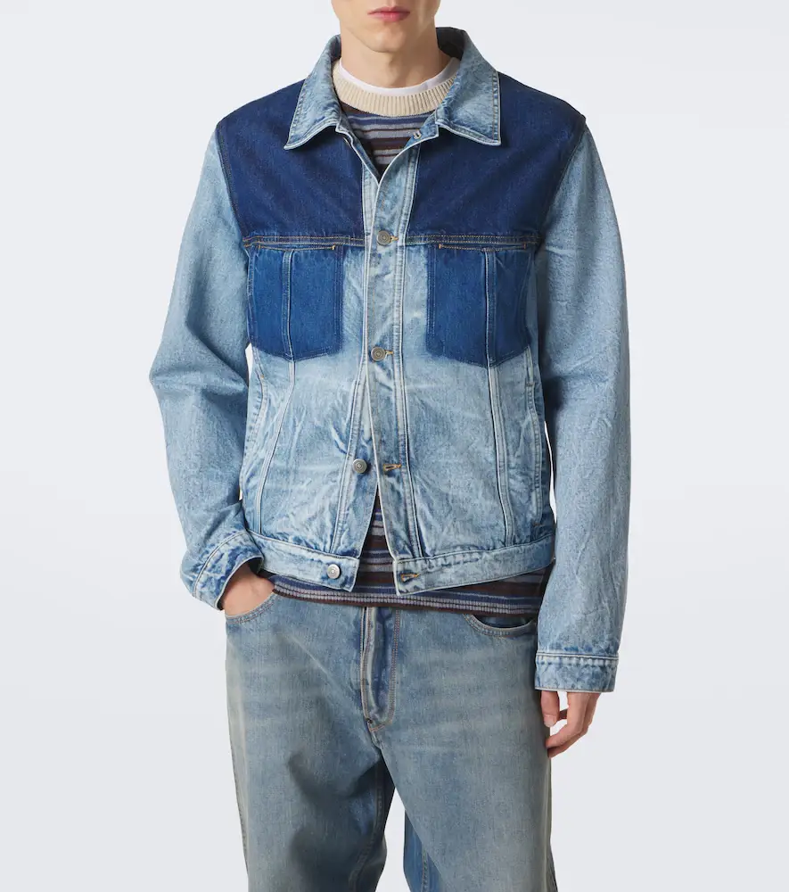 Maison Margiela Patchwork denim jacket | Thumbnail 4 Maison Margiela Patchwork denim jacket | Thumbnail 4
