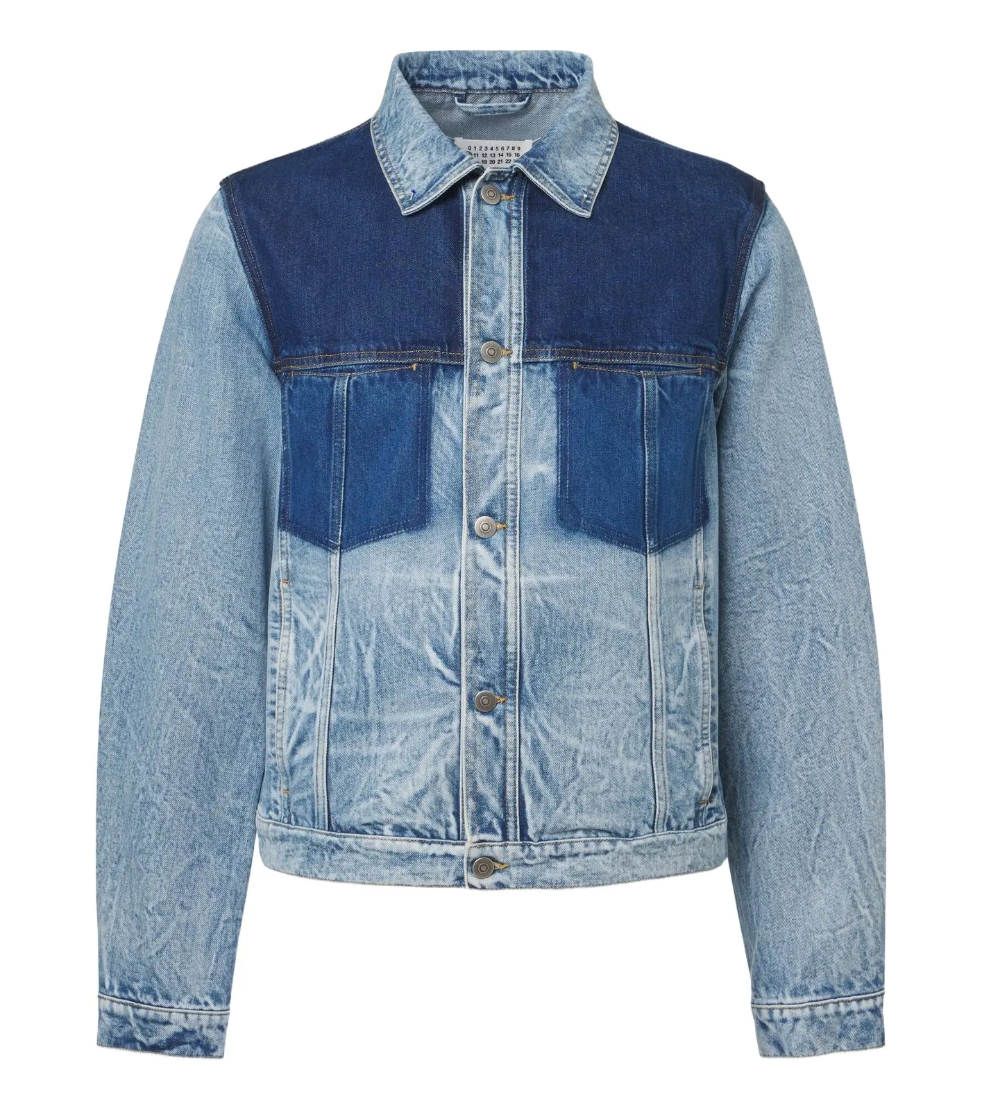 Patchwork denim jacket
