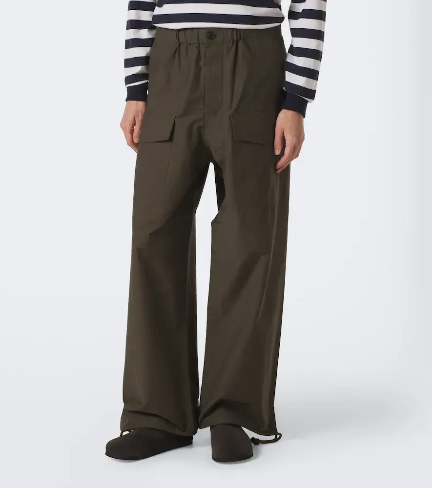 JW Anderson Cotton-blend wide-leg pants | Thumbnail 3