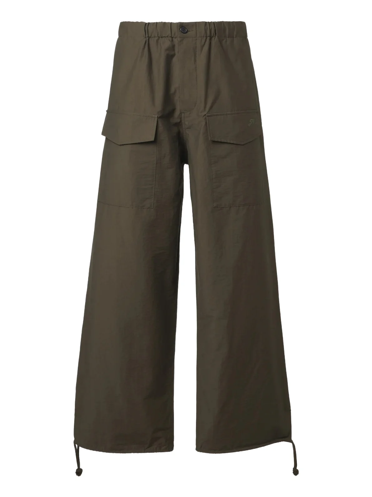 Cotton-blend wide-leg pants Cotton-blend wide-leg pants